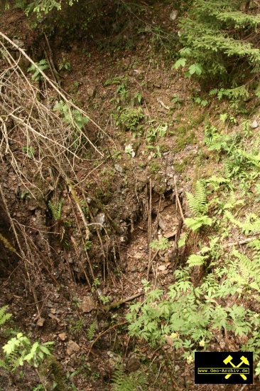 SDAG Wismut Schurf 8 nahe Schacht 126 im Revier Johanngeorgenstadt, Erzgebirge, Sachsen - 21. Mai 2009 (4).jpg